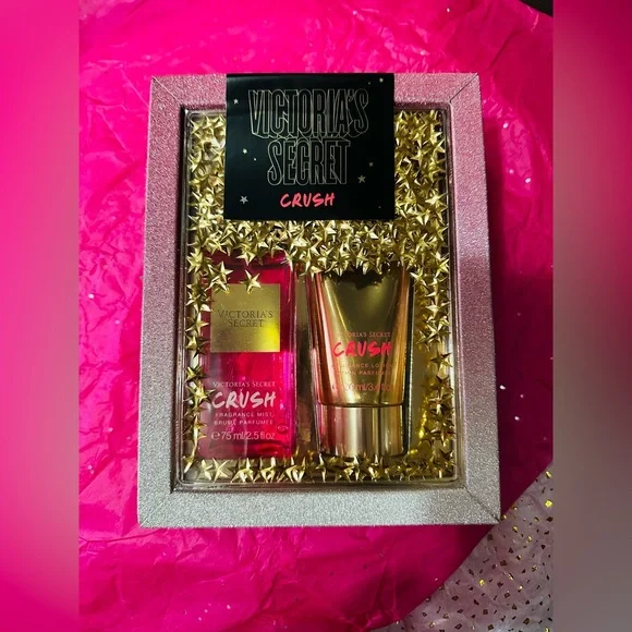 Victoria's Secret Crush Perfume and Lotion Set - Pink and Gold - Picture 4 of 7
